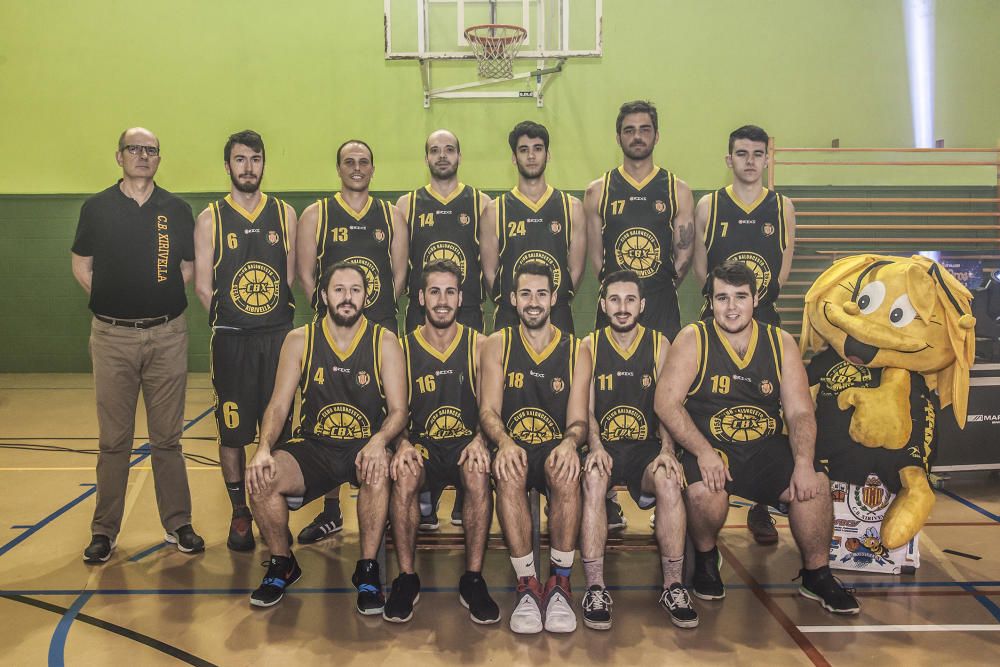 Equipos del club de baloncesto de Xirivella.