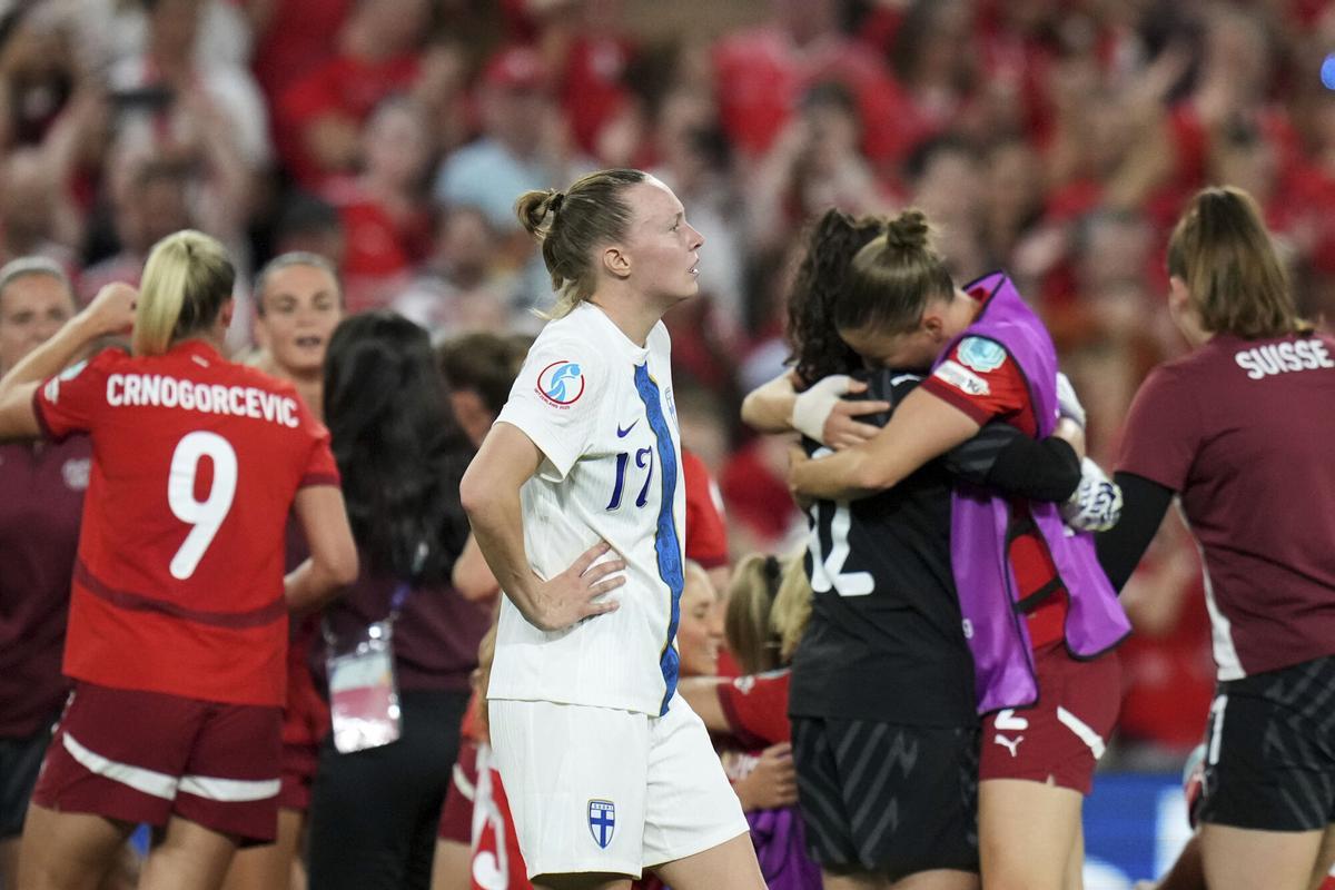 Suiza se clasificó en el último instante ante Finlandia