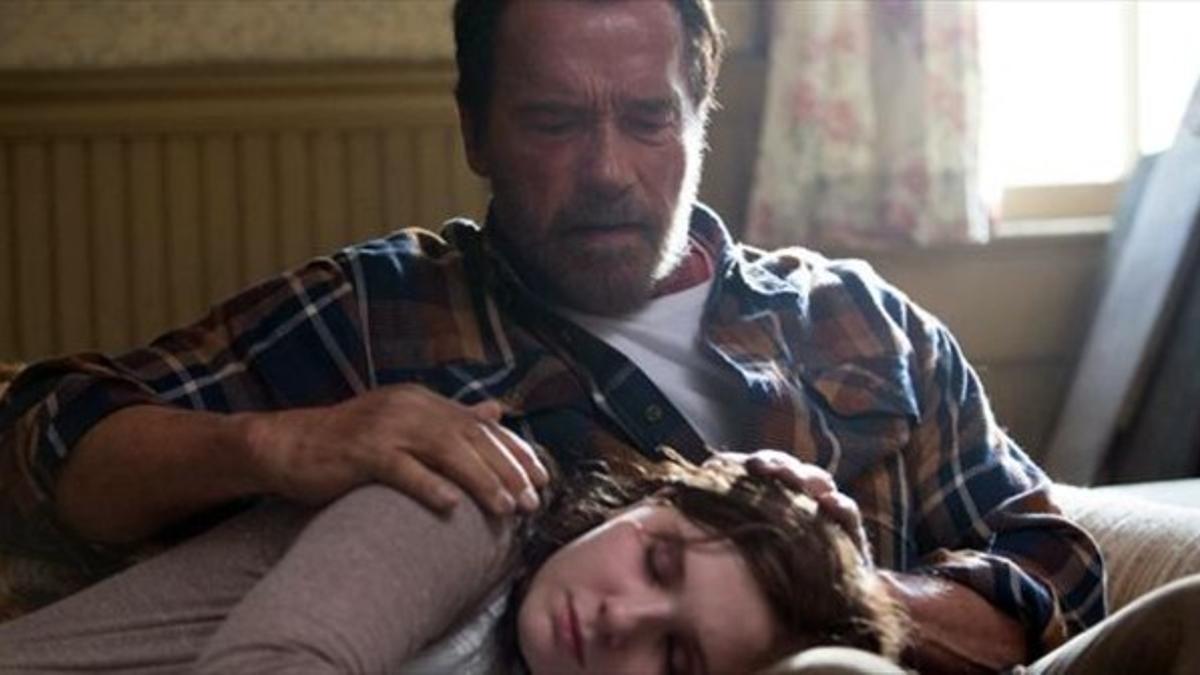 'MAGGIE' Con Arnold warzenegger y Abigail Breslin.