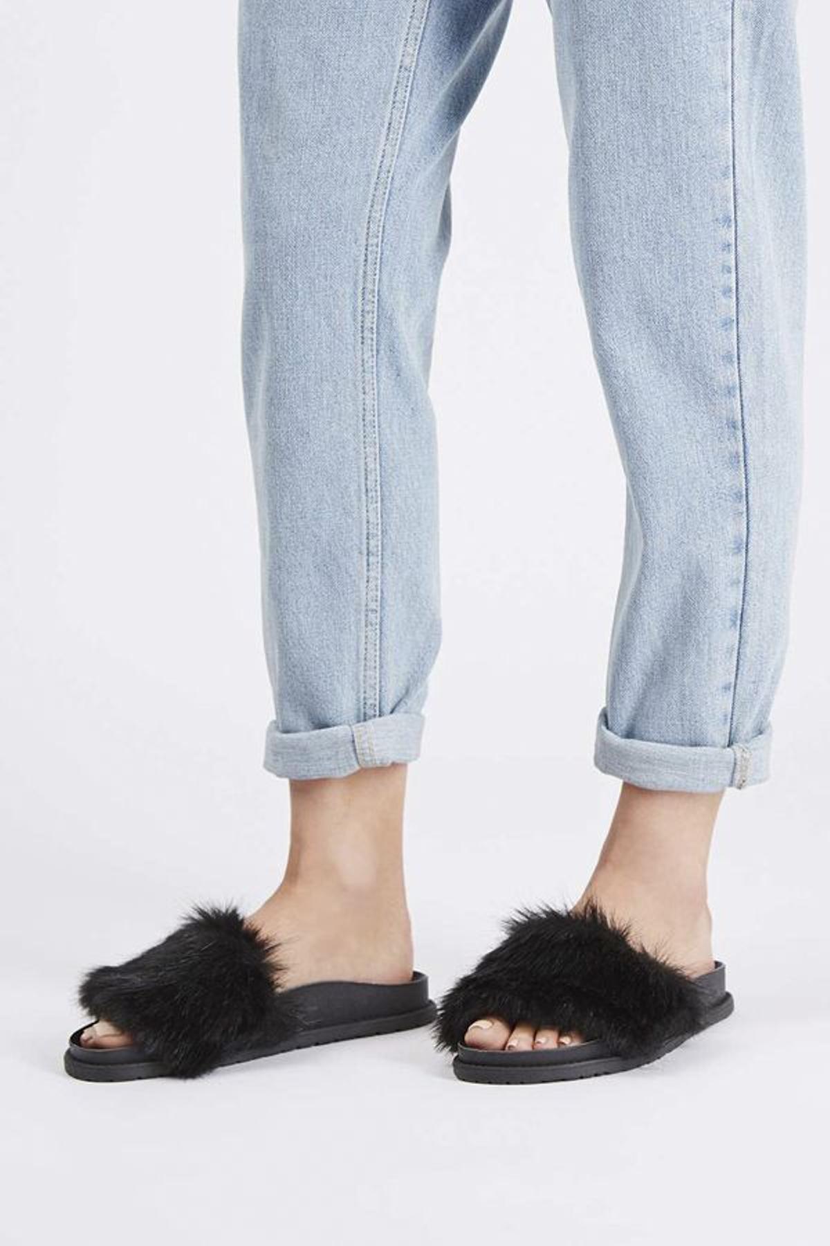 Chanclas de pelo, de Topshop