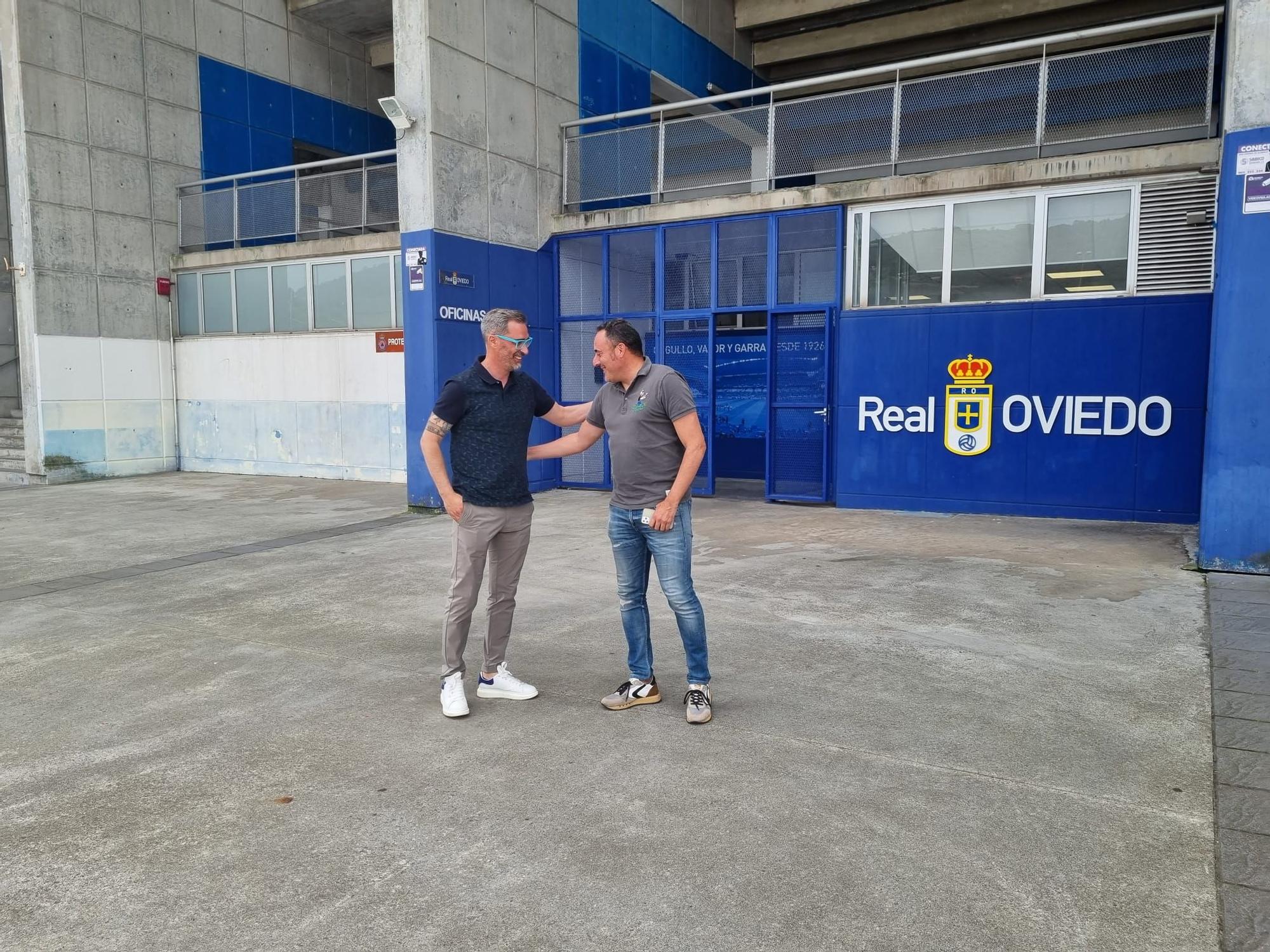 Bolo ya está en Oviedo para firmar su nuevo contrato