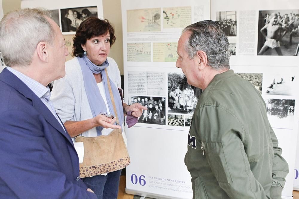 Exposición sobre los niños de la guerra