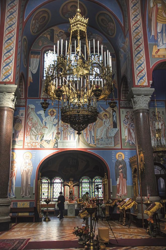 Iglesia ortodoxa rusa de San Nicolás.