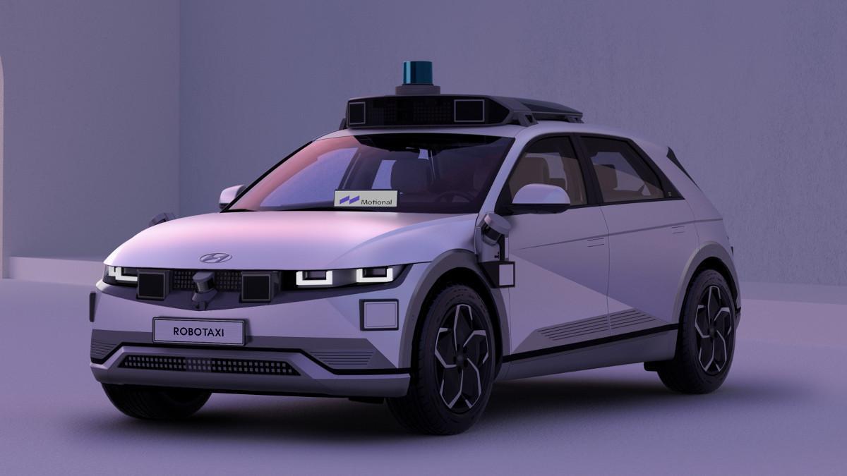 Ioniq 5 robotaxi, el nuevo taxi autónomo sin conductor