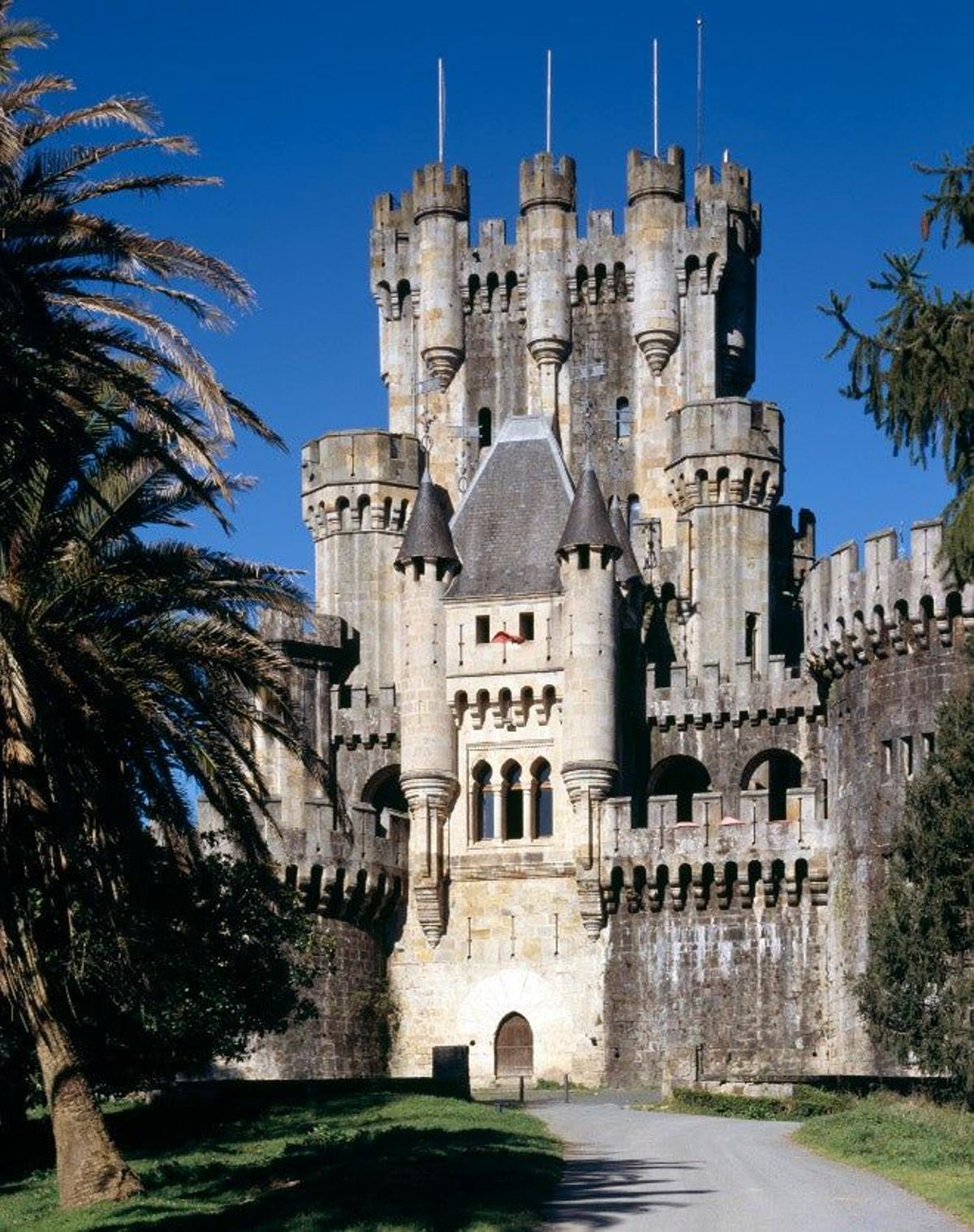 Castillo de Butron en Bilbao.