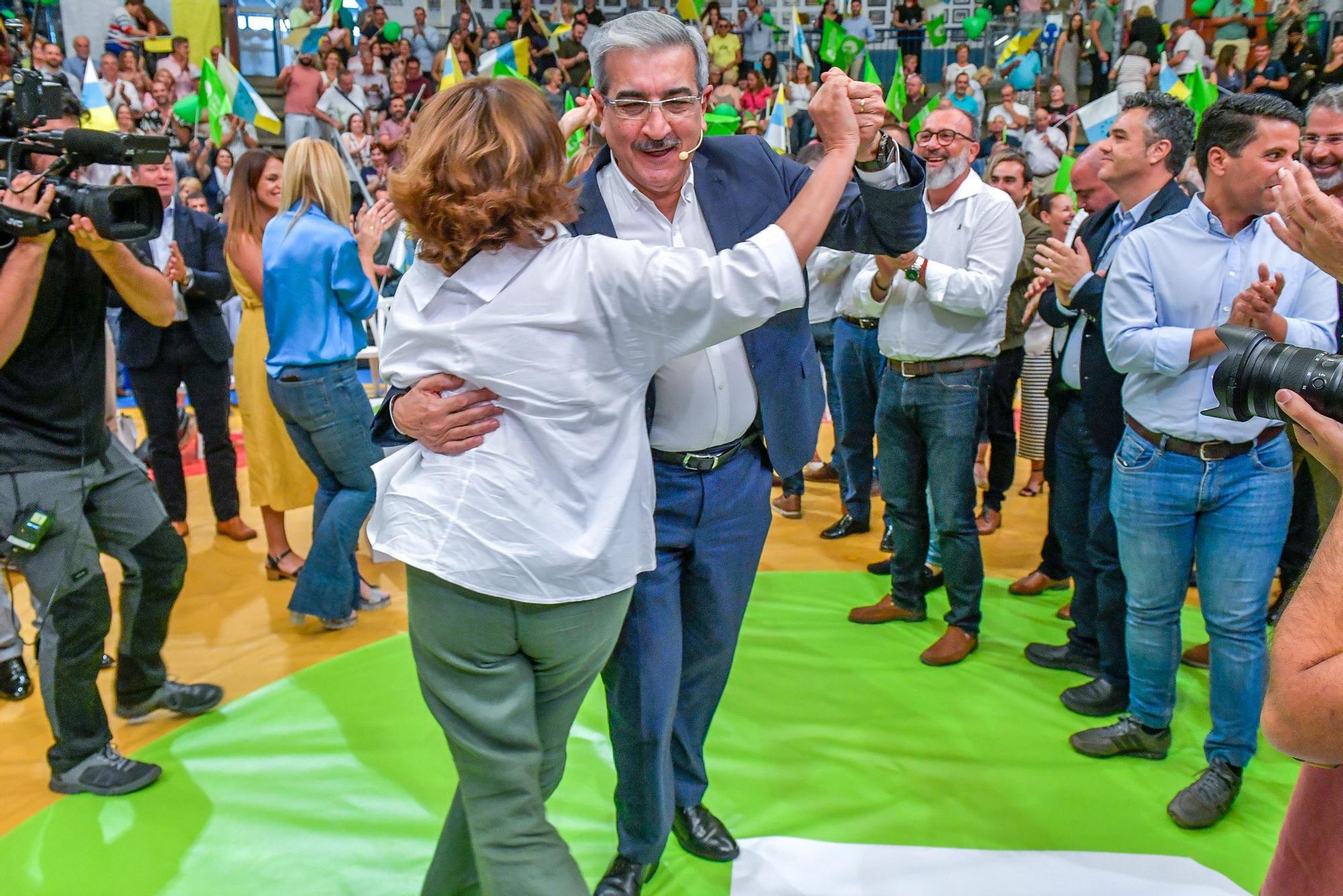 Presentación de candidaturas de Nuevas Canarias a las elecciones del 28M