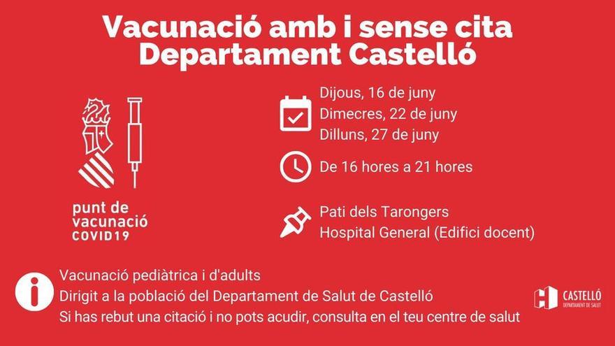 Vacunaciones en Castelló.