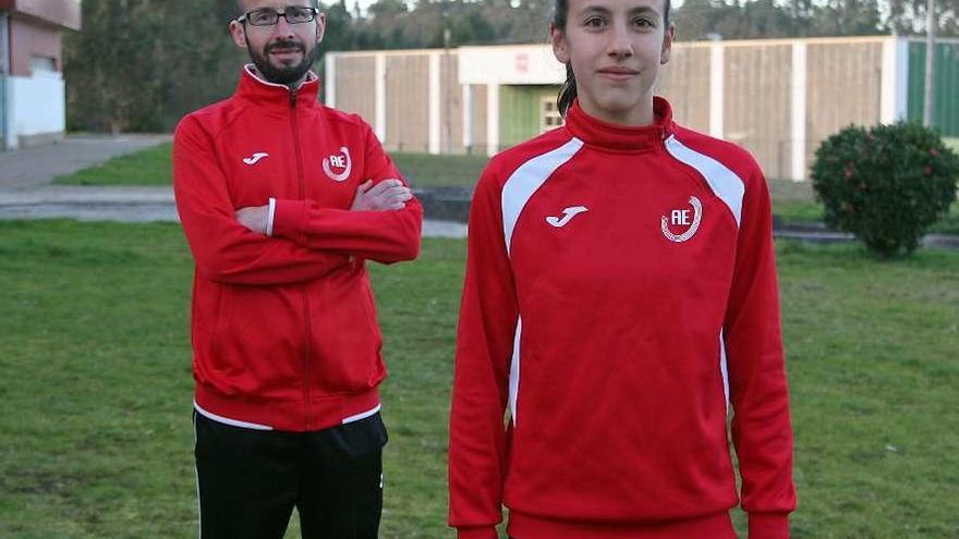 Laura Carracedo lleva por primera vez al Atletismo A Estrada a la selección