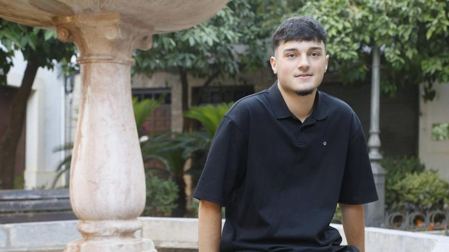 Luis Martín, estudiante de FP