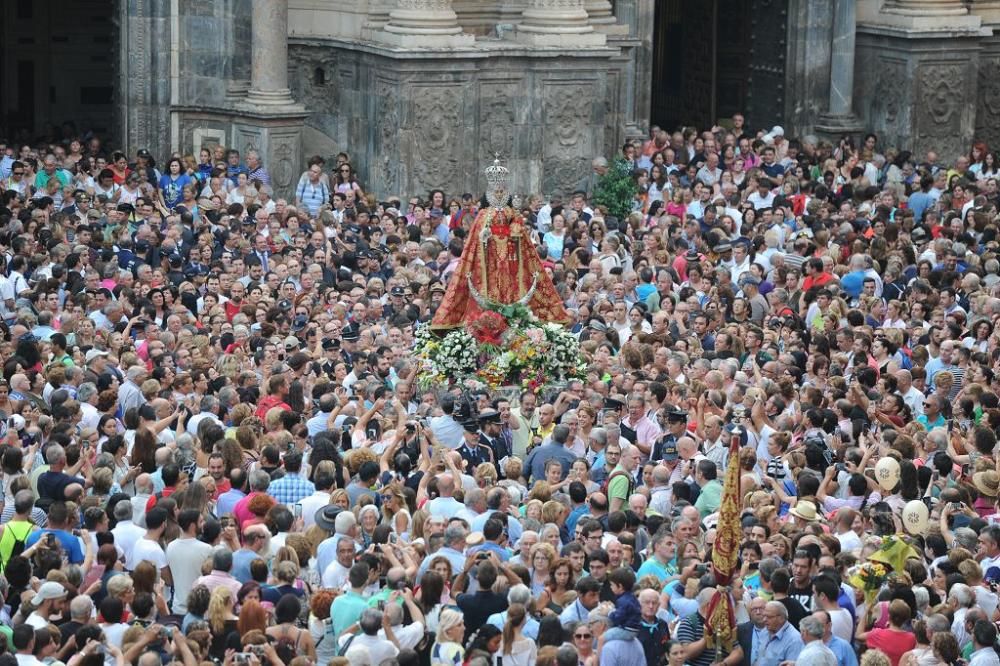 Romería de la Virgen de la Fuensanta: Salida de la