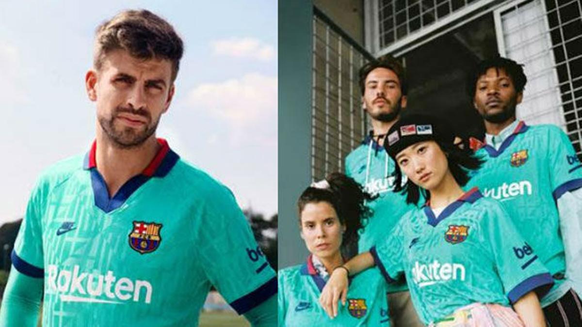 El Barça presenta su tercera equipación