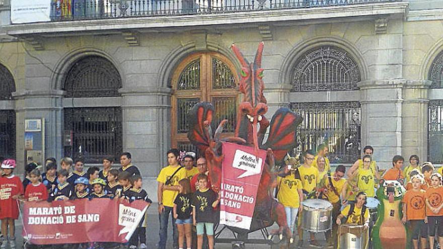 Donació de sang a Igualada, dissabte passat