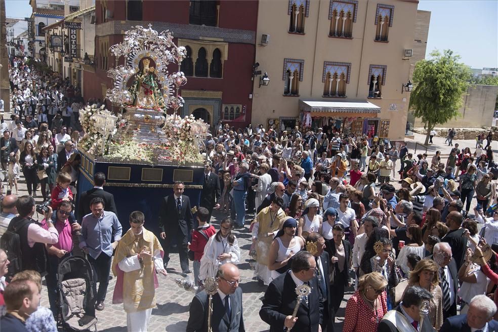 Las imágenes de la procesión de la Virgen de la Cabeza