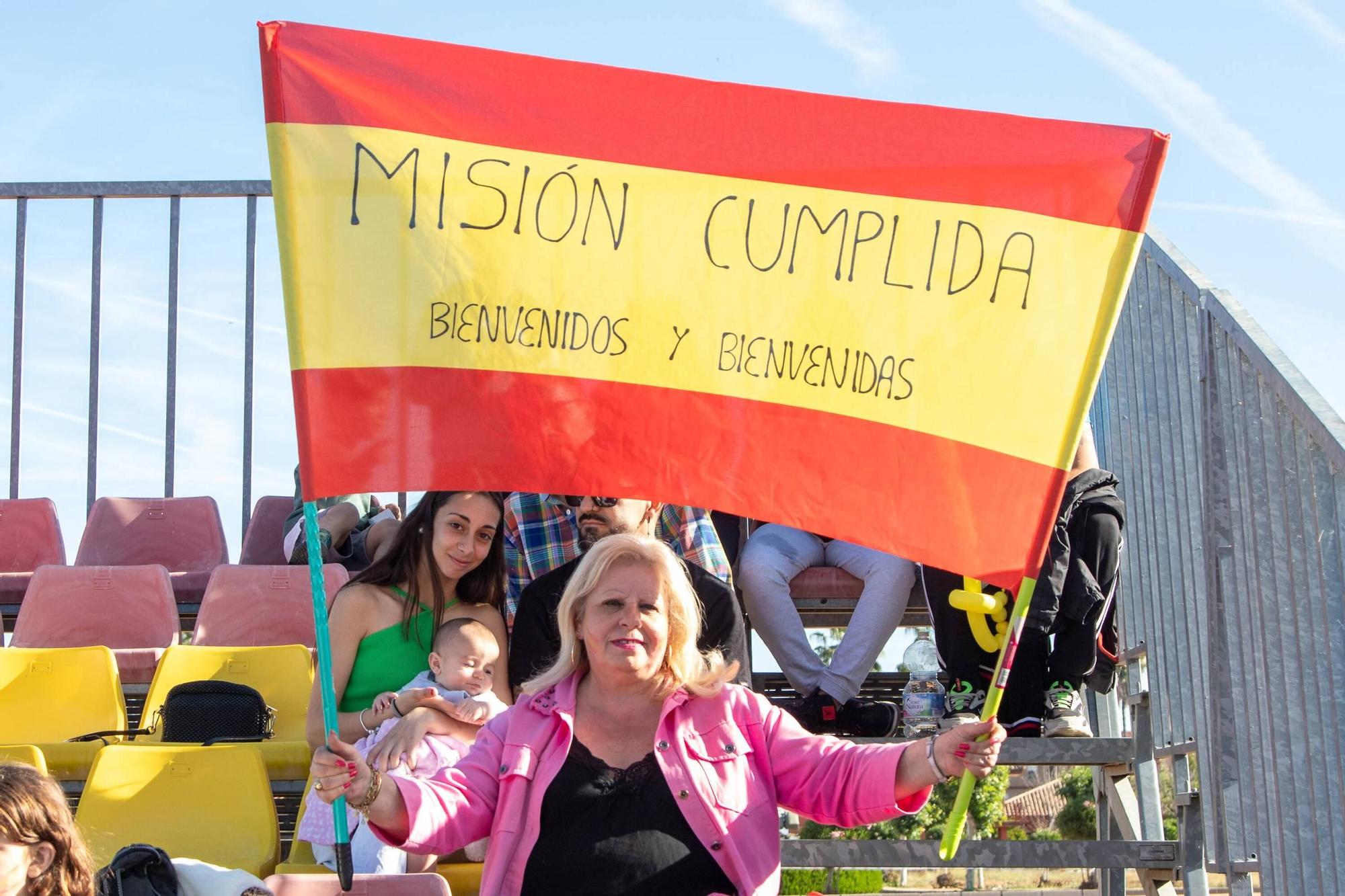 Vuelven a Badajoz los últimos militares que se encontraban en misión de paz en Líbano