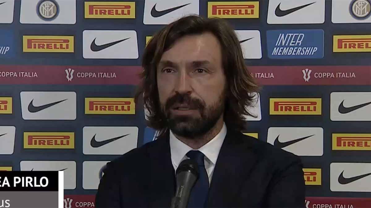 Pirlo, a pie de campo