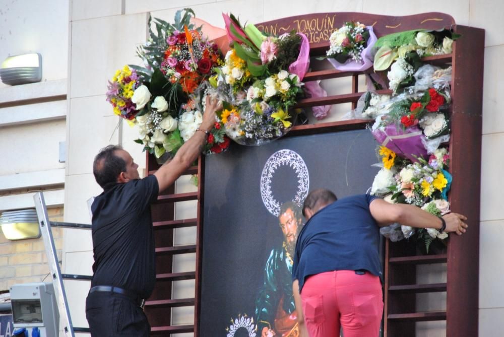 Ofrenda de flores en Bigastro