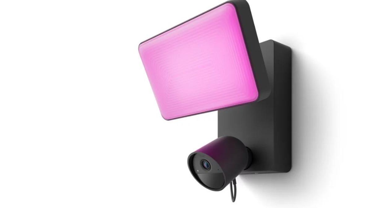 Proyector Philips Hue Secure con cámara.