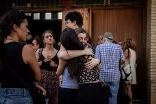 Despedida con "mucho dolor" a Javier y Esther, el matrimonio asesinado en Tauste.