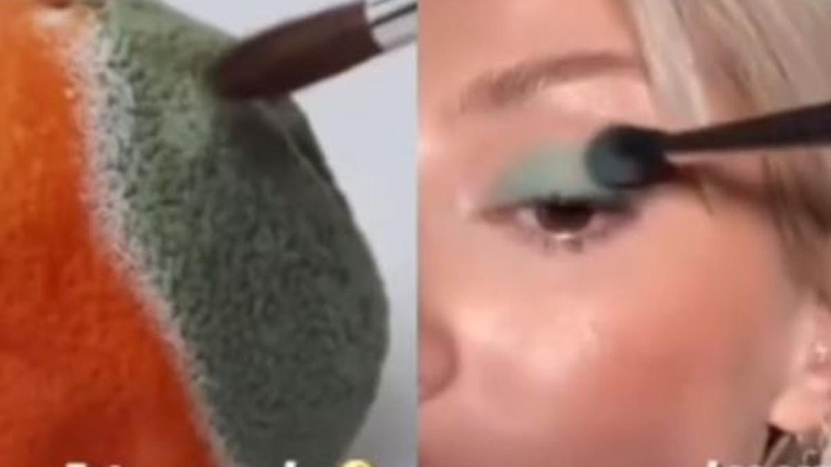 El nuevo y peligroso maquillaje viral de TikTok con... ¡Moho de naranja!