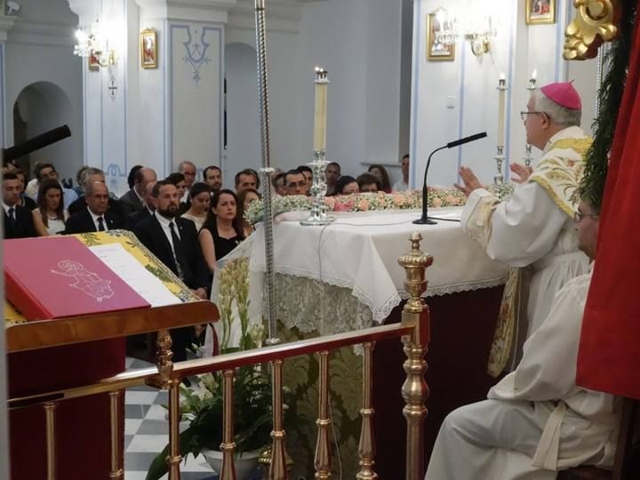 Procesión de la Virgen del Carmen en Cox