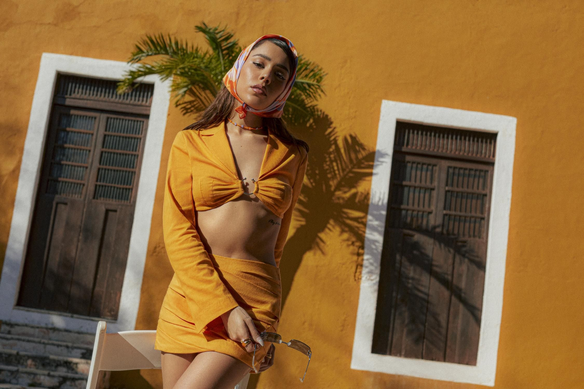 Total look naranja