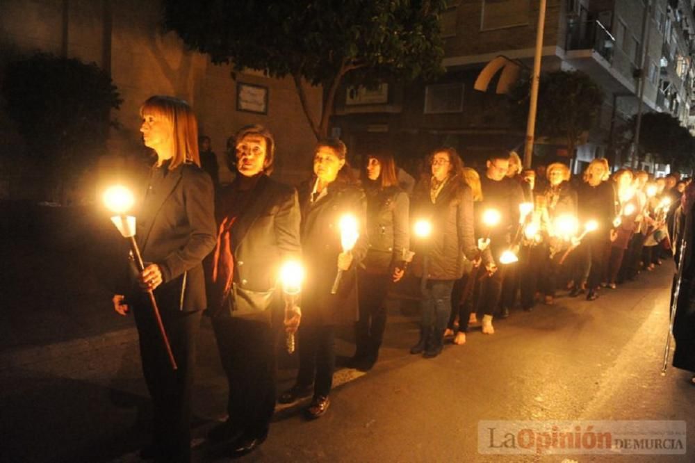 Procesión del silencio en Murcia