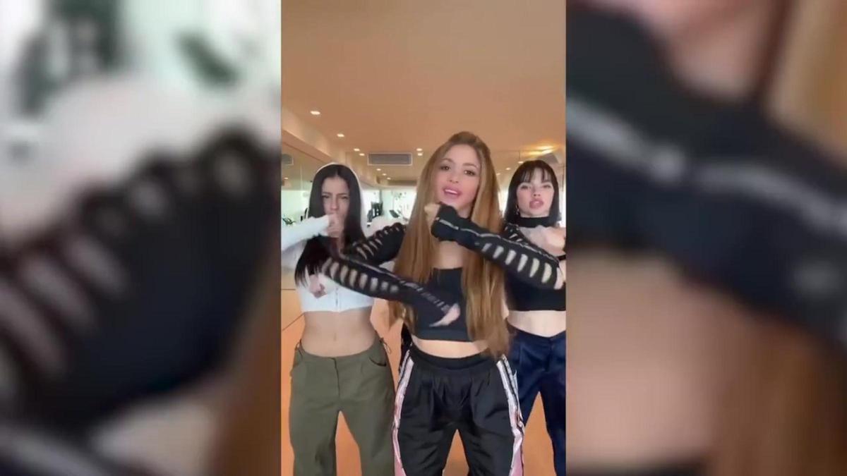 Shakira revoluciona las redes con su última coreografía
