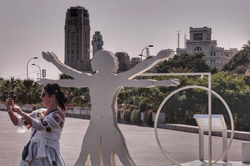 Calor y calima en Tenerife, 30 de enero de 2020