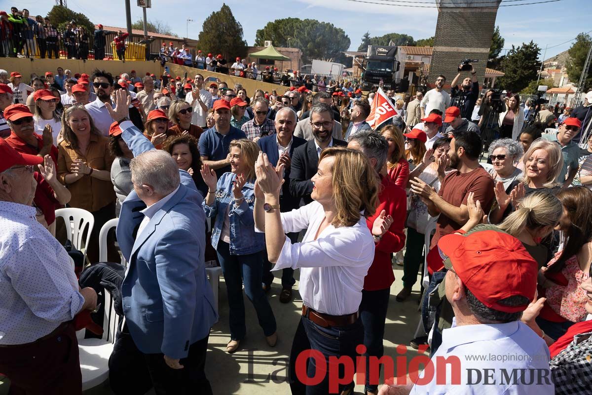 Presentación de José Vélez como candidato del PSOE a la presidencia de la Comunidad