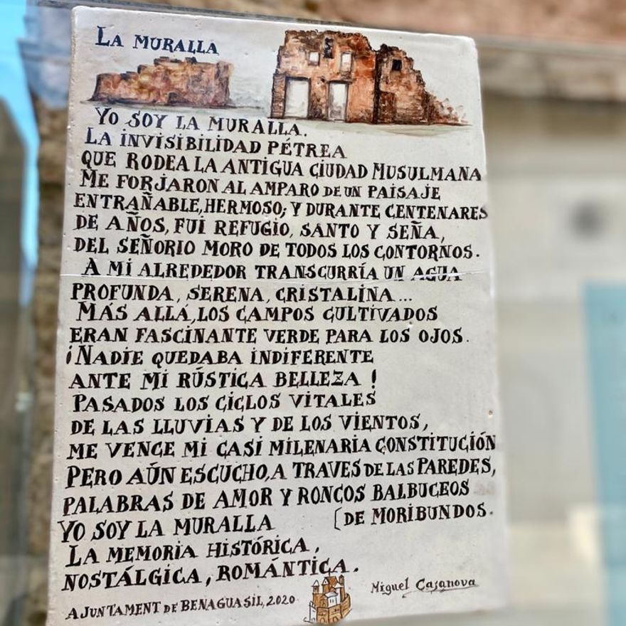 Poesía en las calles de Benaguasil