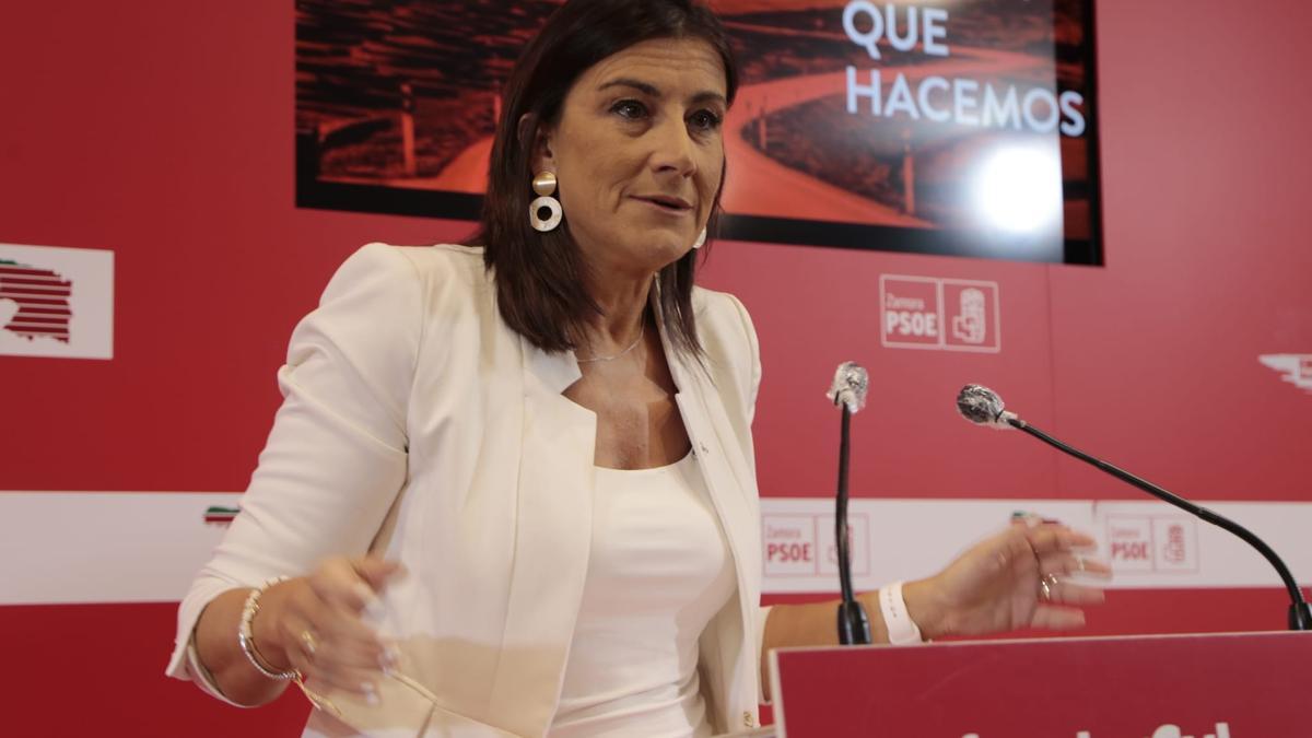 Ana Sánchez, secretaria de Organización del PSOE-CyL.