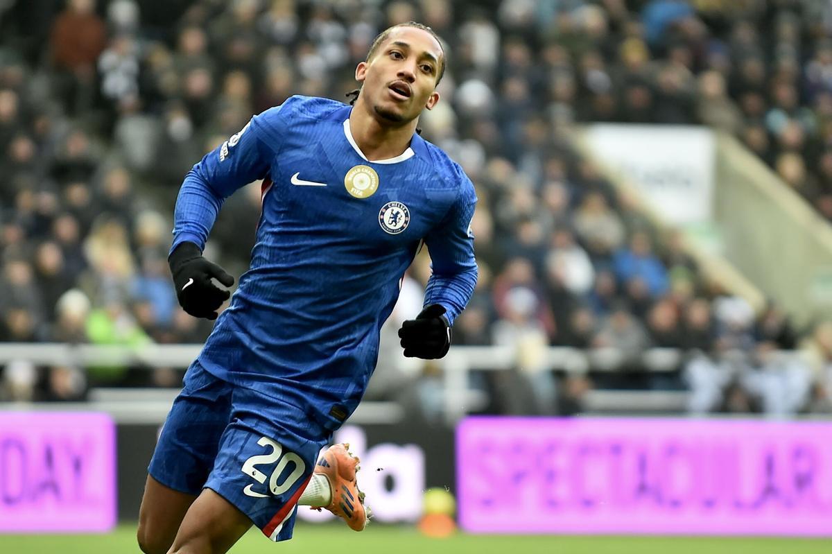 Joao Pedro, jugador brasileño del Chelsea. EFE/EPA/PETER POWELL SOLO USO EDITORIAL