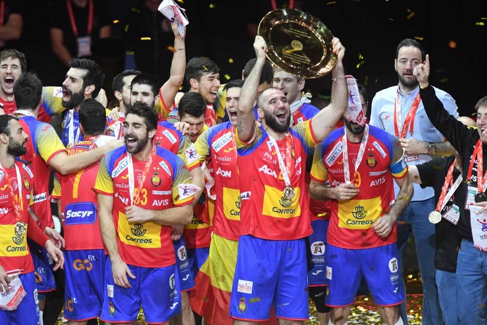 España, campeona de Europa de balonmano