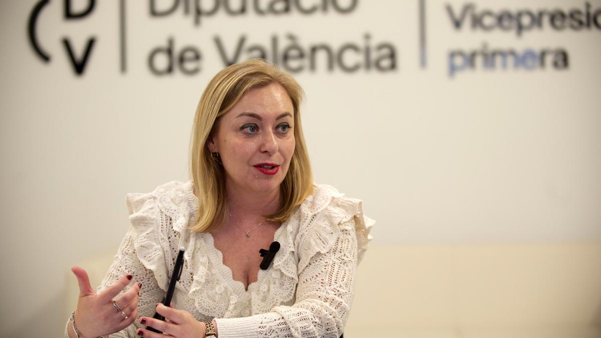 Natàlia Enguix, vicepresidenta primera de la Diputació de València.