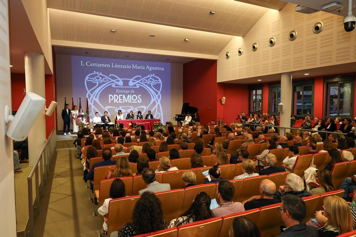 Entrega de premios de la pasada edición del María Agustina.