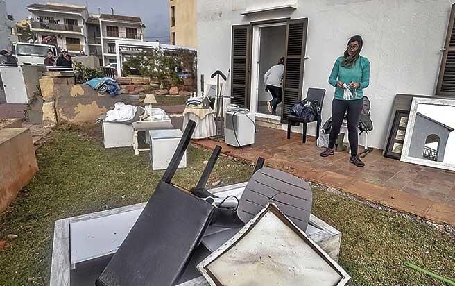 Mallorca räumt auf nach dem Sturmtief Gloria