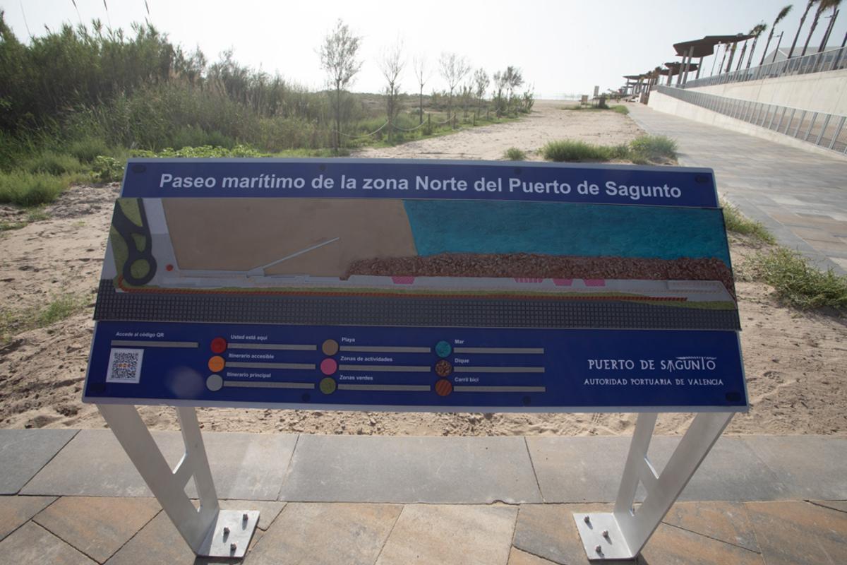Así es el Pantalán al que hoy mismo ya se podrá acceder en el Port de Sagunt