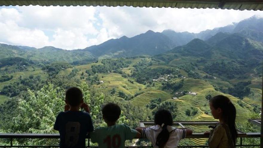 Mirador en Sa Pa.