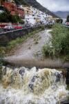 Viernes de lluvia, viento y nieve en Tenerife