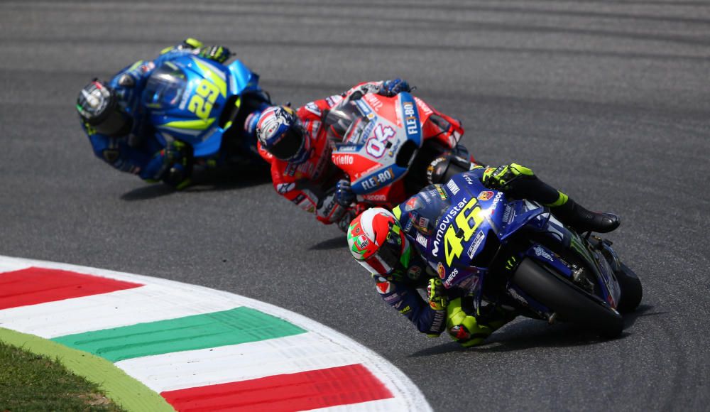 El Gran Premio de Italia de motociclismo, en fotos