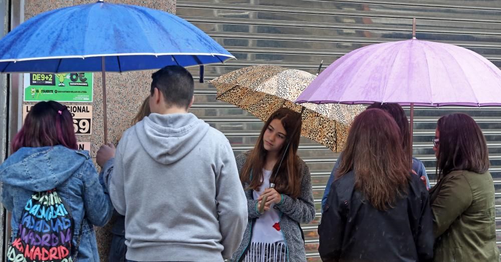 Las lluvias seguirán siendo frecuentes el domingo del último fin de semana de mayo