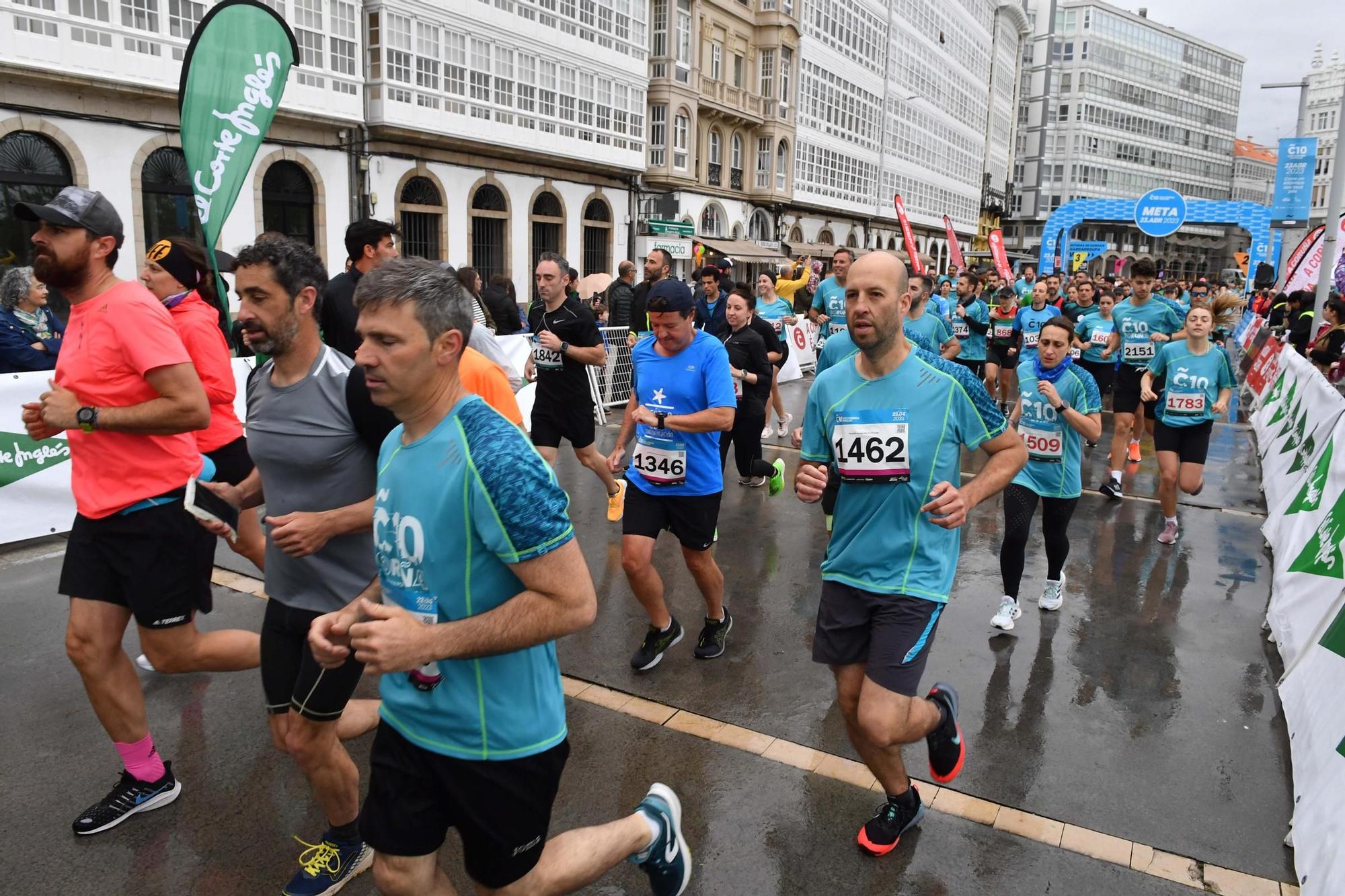 Carrera popular Coruña10: 2.186 corredores cruzaron la línea de meta