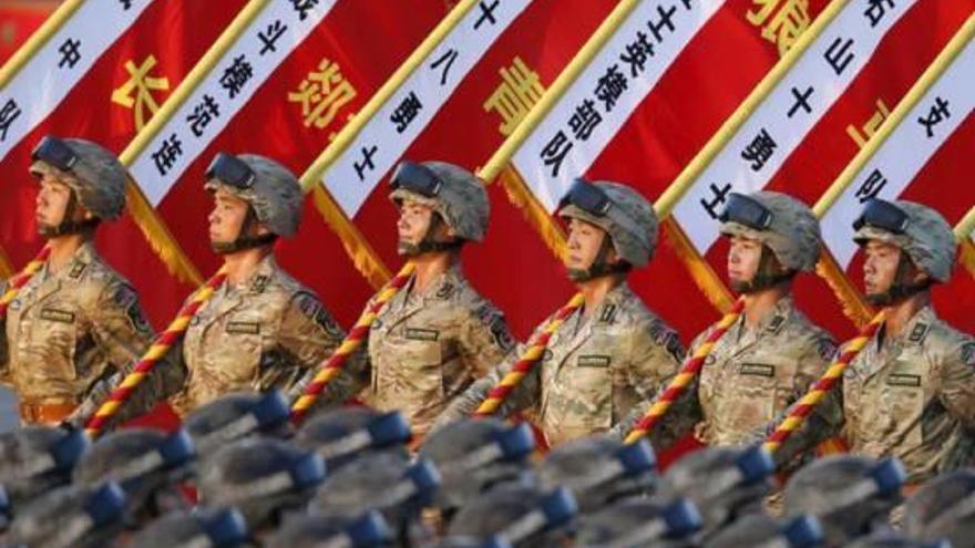 L&#039;exèrcit xinès ha reforçat les seves maniobres