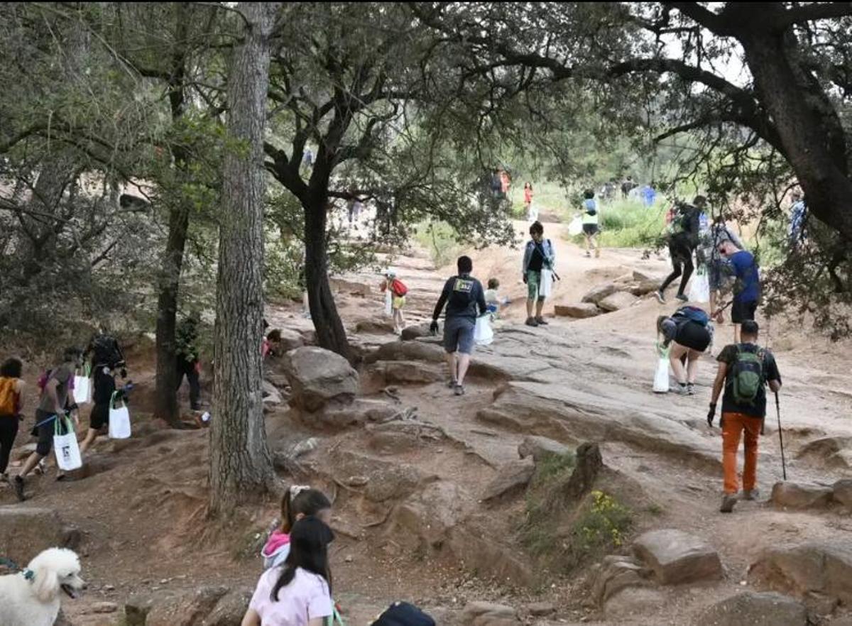Participants en la primera edició del Correcull de Sant Joan