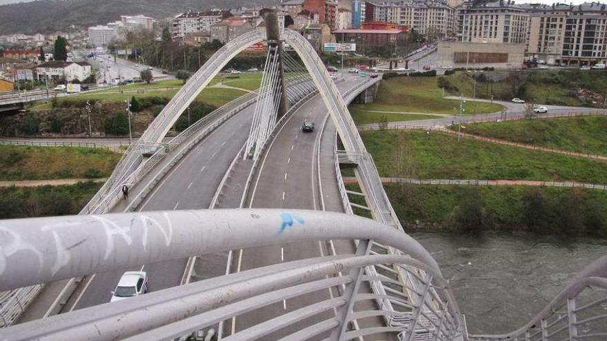 Estado actual del Ponte do Milenio. // Iñaki Osorio
