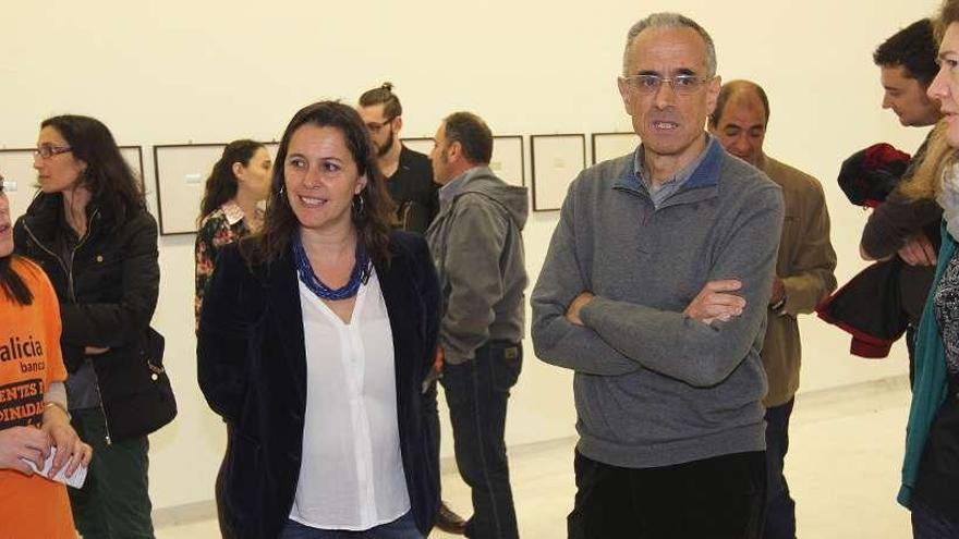 Ana Miranda, con Alfredo Suárez Canal.  // Iñaki Osorio