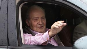 lmmarco42866010 graf217  madrid  10 04 2018   el rey juan carlos  a la salid180410140018