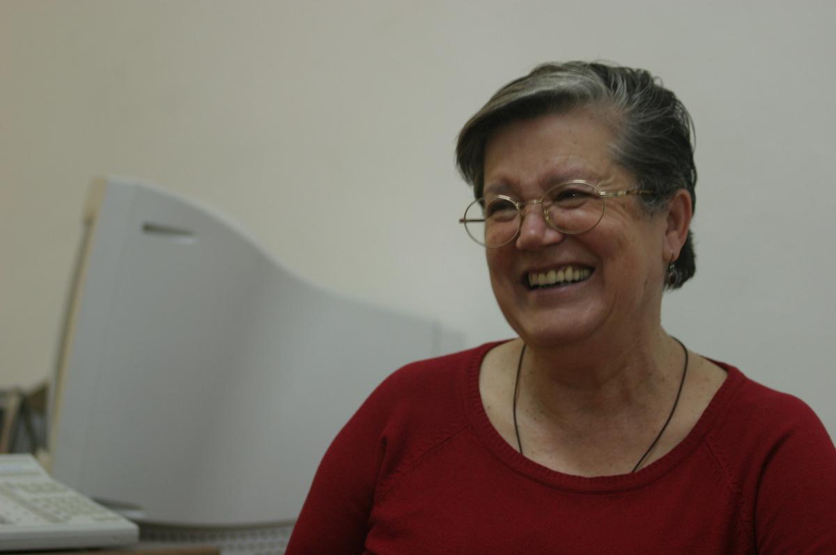 Esperanza Marí, en 2004, en sus primeros días como directora de Cáritas Ibiza