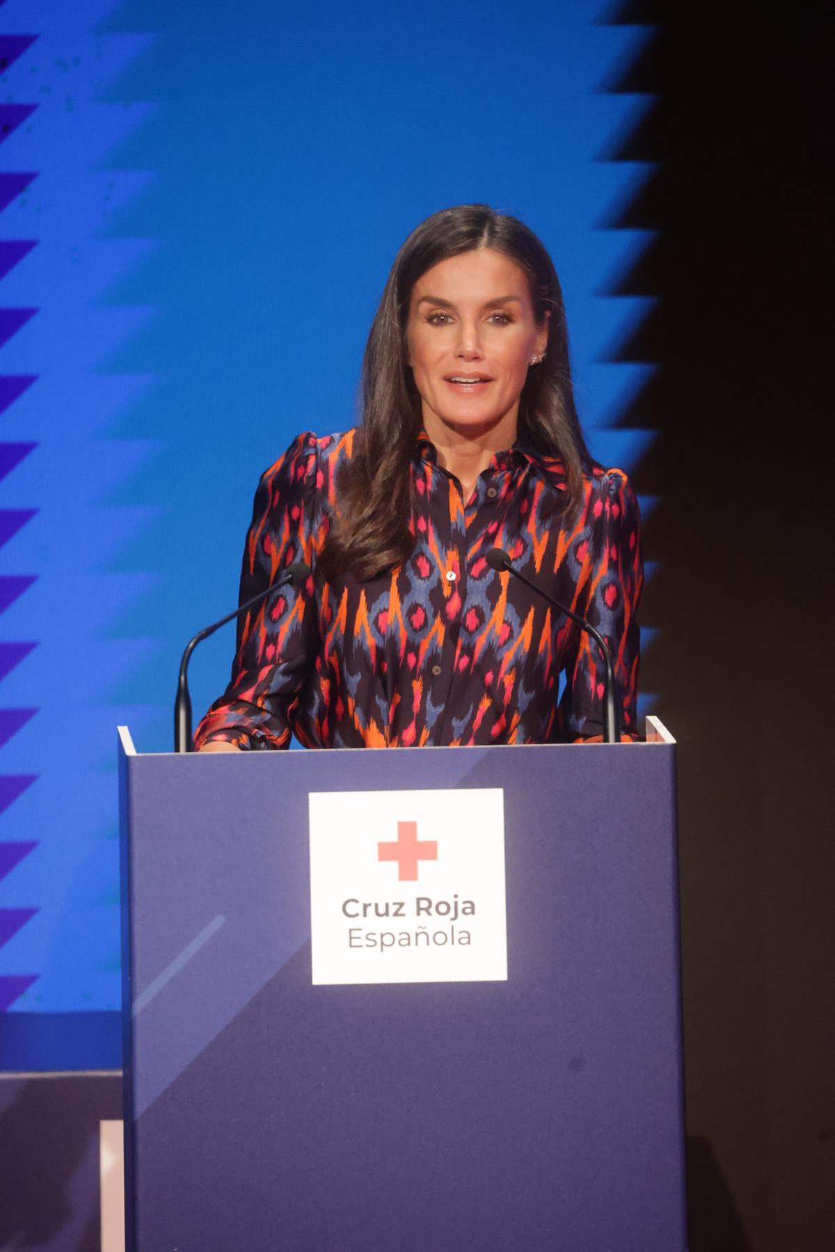 Letizia preside el Día Mundial de la Cruz Roja