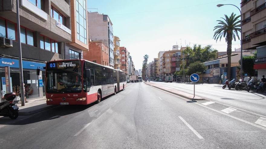 El &quot;nuevo&quot; diseño de la avenida de Aguilera de Alicante: sin noticias desde agosto y a la espera de consenso